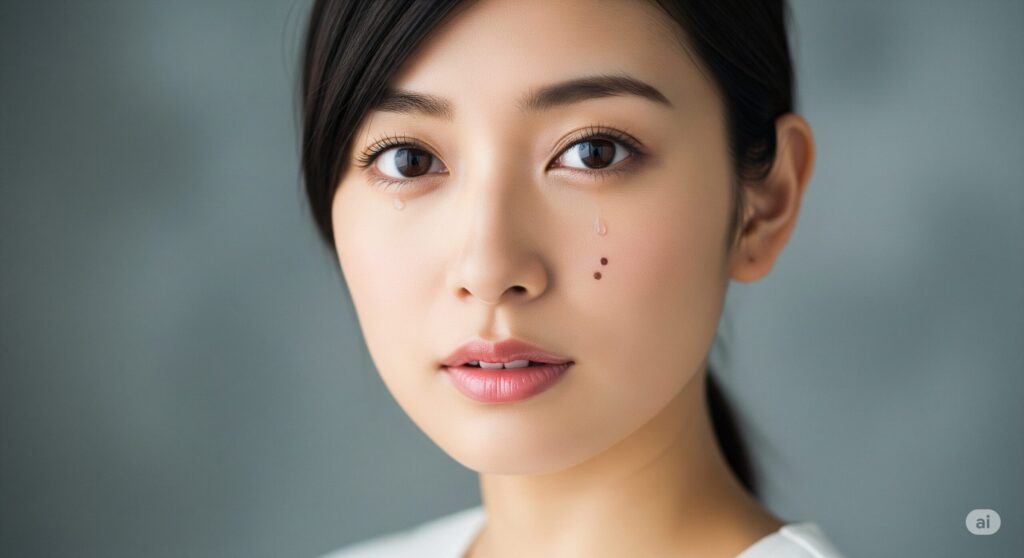 一番モテるほくろは泣きぼくろなのか